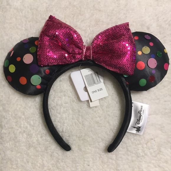 Disney “Rock the Dots” Mickey Ear Headband - Picture 2 of 5